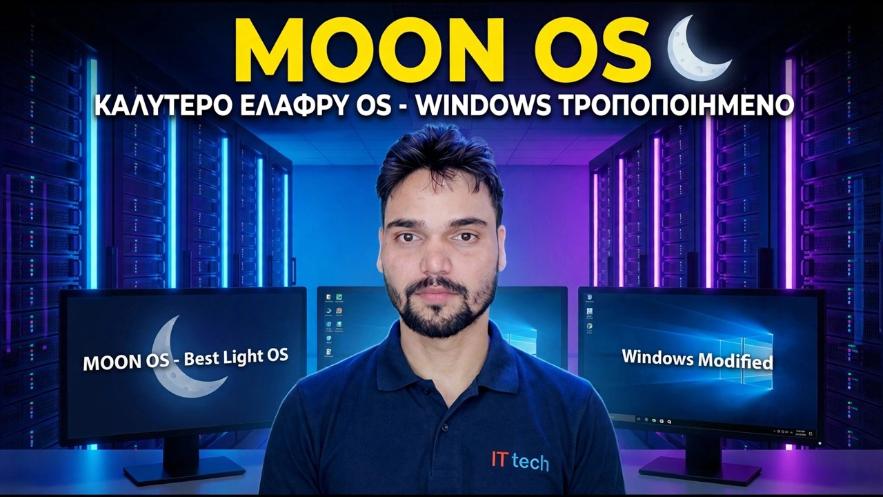Moon OS: Ελαφριά εναλλακτική λύση για Windows