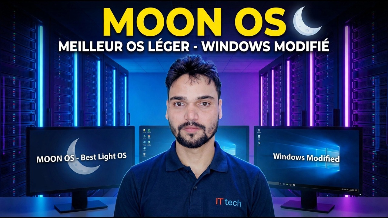 Moon OS : alternative légère à Windows