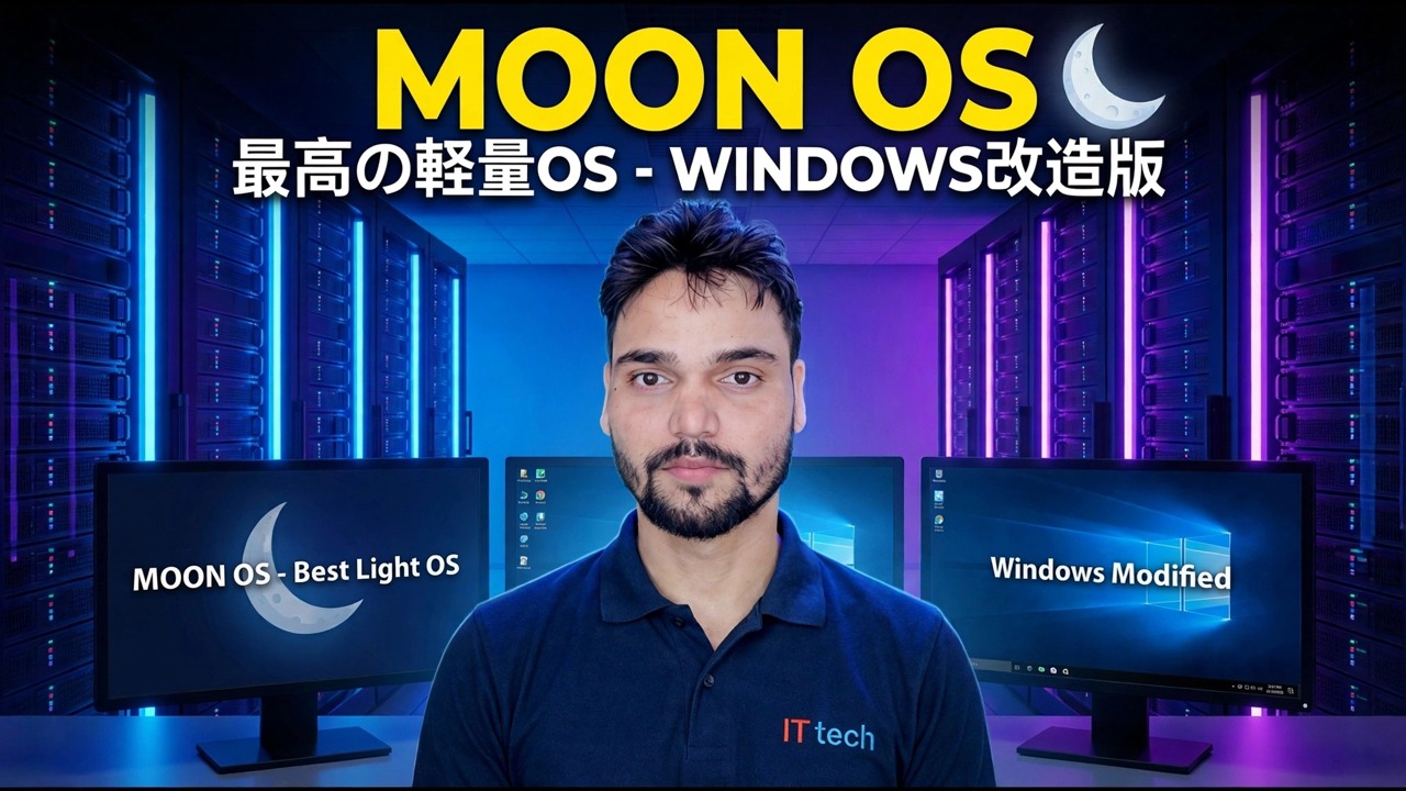 Moon OS: 軽量の Windows 代替ツール