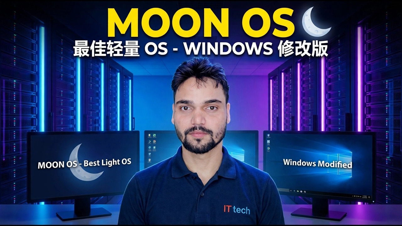 Moon OS：轻量级 Windows 替代品