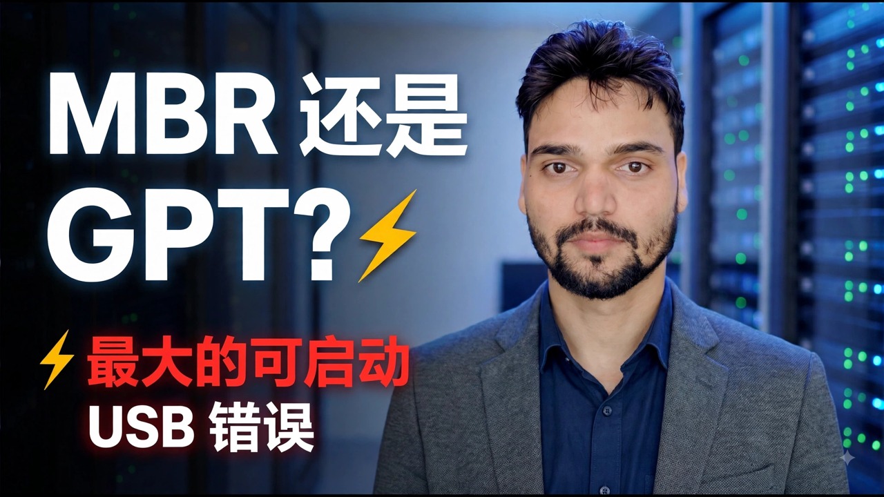MBR or GPT? 😳 Which Partition Scheme Should You Choose for a Bootable USB