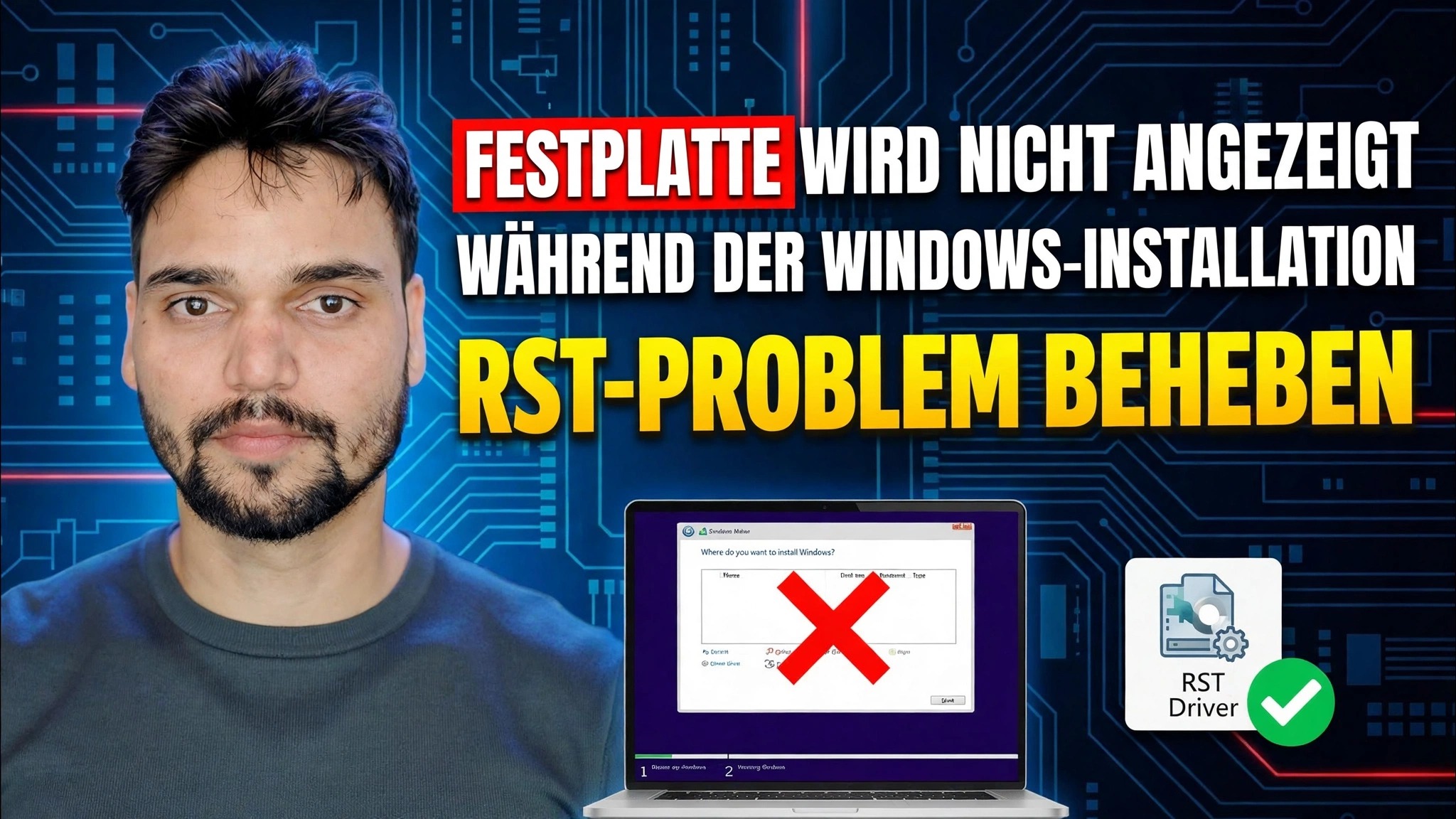 Behebung, dass die Festplatte während der Windows-Installation nicht angezeigt wird 🔥 Deaktivieren Sie RST / VMD / RAID
