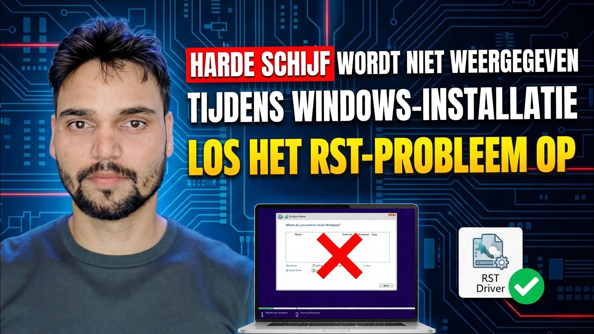 Fix HDD wordt niet weergegeven tijdens Windows-installatie 🔥 Schakel RST / VMD / RAID uit