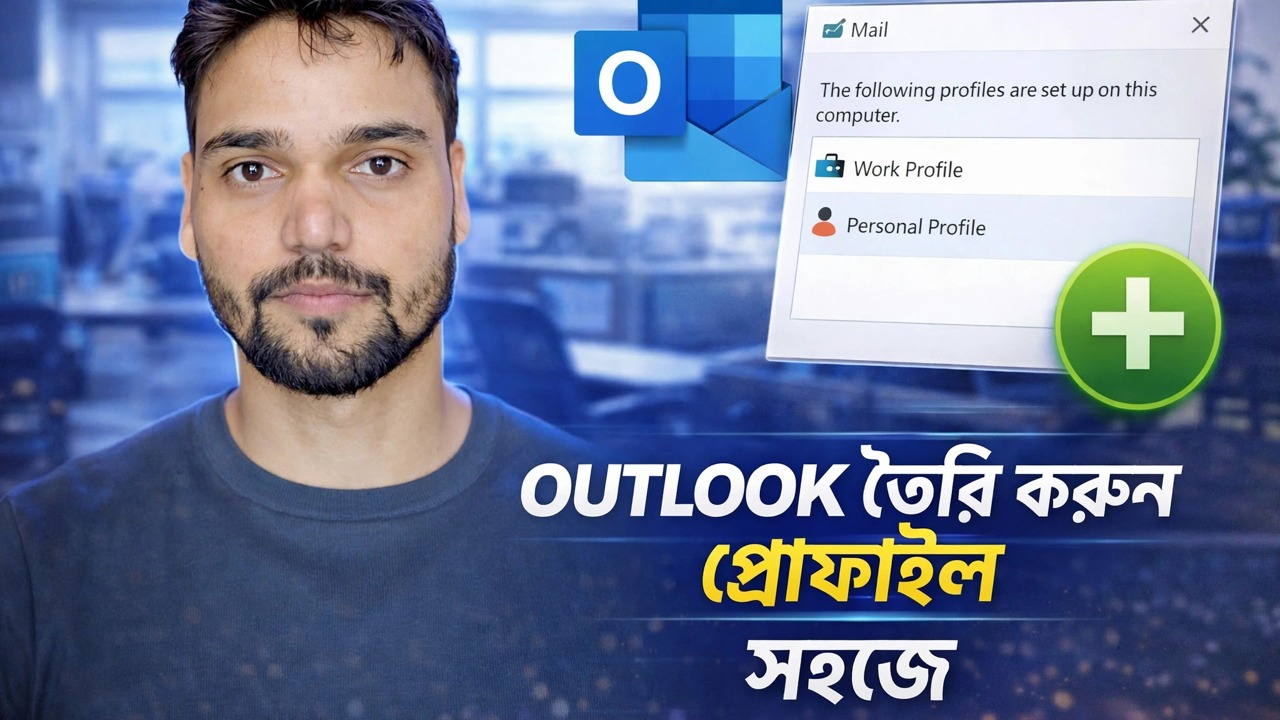 এই সহজ কৌশলের মাধ্যমে আউটলুকে ব্যক্তিগত এবং কর্পোরেট ডেটা সহজেই আলাদা করুন