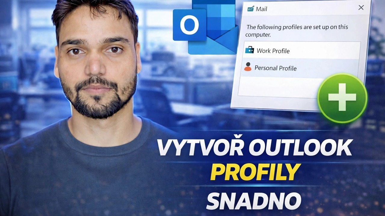 Snadno oddělte osobní a firemní data v aplikaci Outlook pomocí tohoto jednoduchého triku