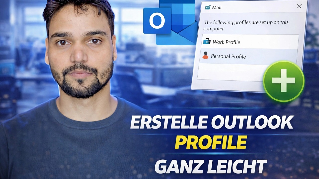 Mit diesem einfachen Trick können Sie persönliche und Unternehmensdaten in Outlook ganz einfach trennen