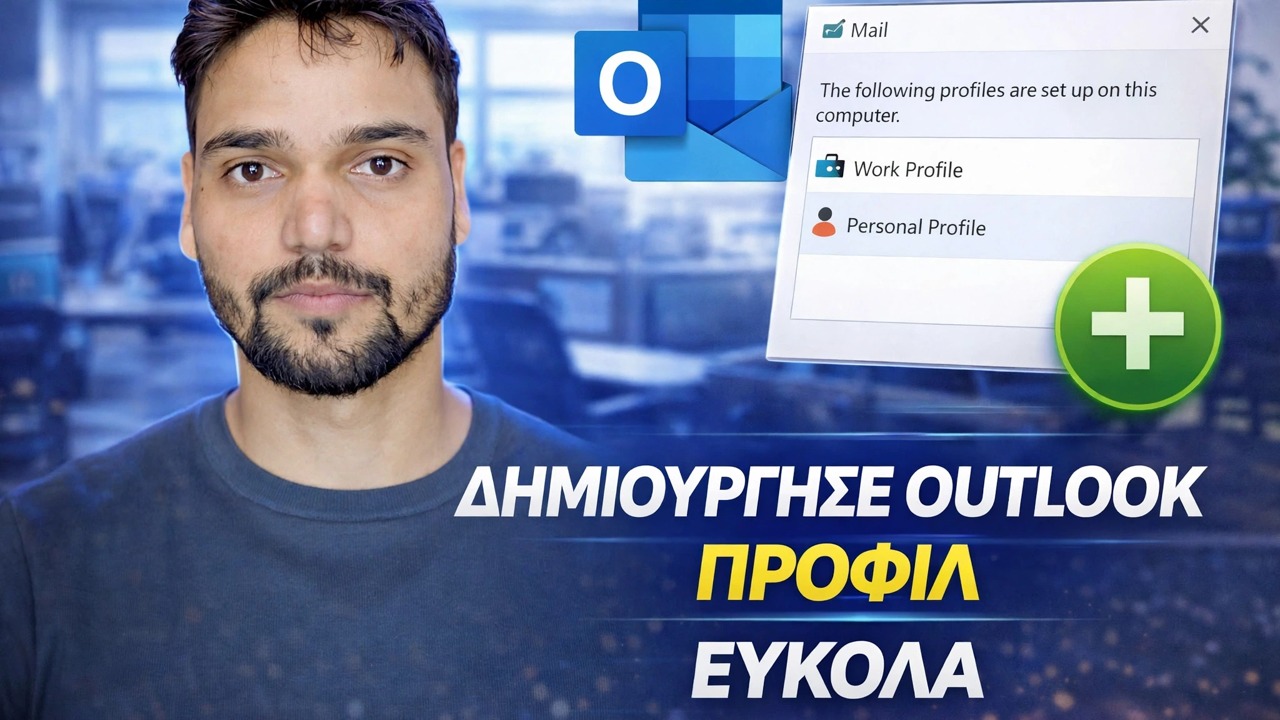 Διαχωρίστε εύκολα προσωπικά και εταιρικά δεδομένα στο Outlook με αυτό το απλό κόλπο
