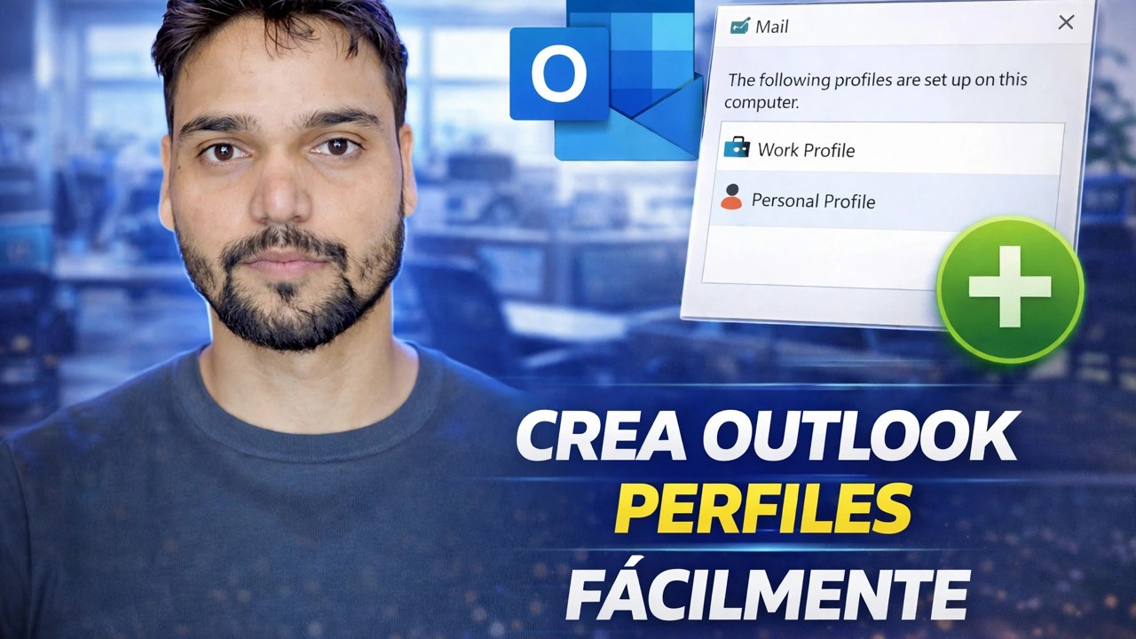 Separe fácilmente datos personales y corporativos en Outlook con este sencillo truco