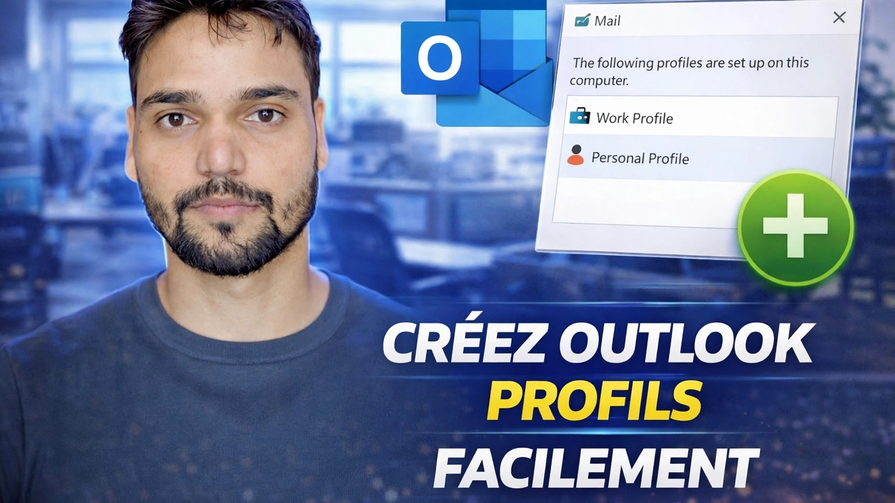 Séparez facilement les données personnelles et d'entreprise dans Outlook avec cette astuce simple