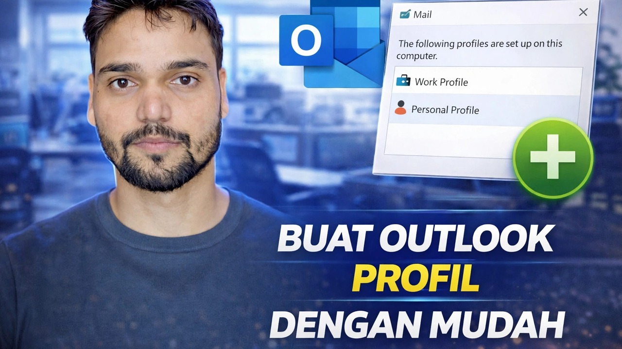 Pisahkan Data Pribadi dan Perusahaan dengan Mudah di Outlook dengan Trik Sederhana Ini