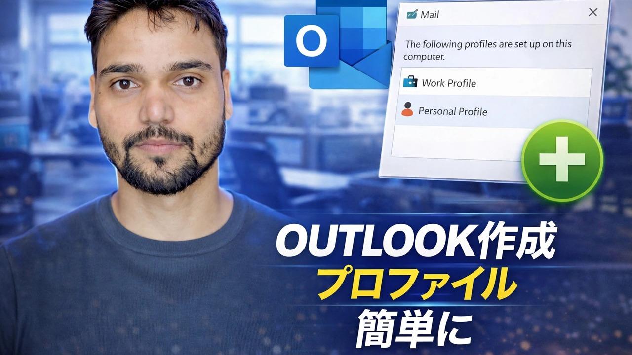 この簡単なトリックを使用して、Outlook で個人データと企業データを簡単に分離する