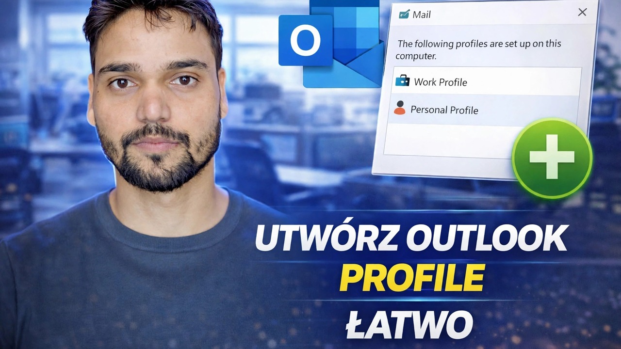 Dzięki tej prostej sztuczce łatwo oddziel dane osobiste i firmowe w programie Outlook