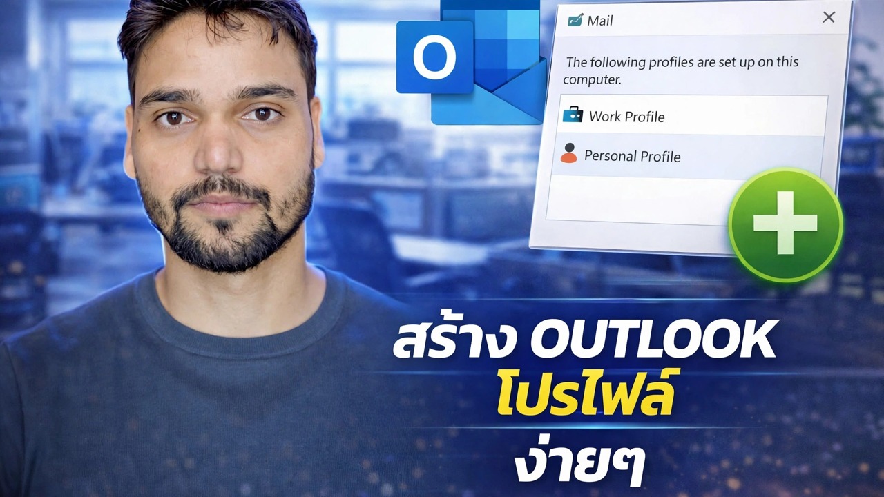 แยกข้อมูลส่วนบุคคลและข้อมูลองค์กรใน Outlook ได้อย่างง่ายดายด้วยเคล็ดลับง่ายๆ นี้
