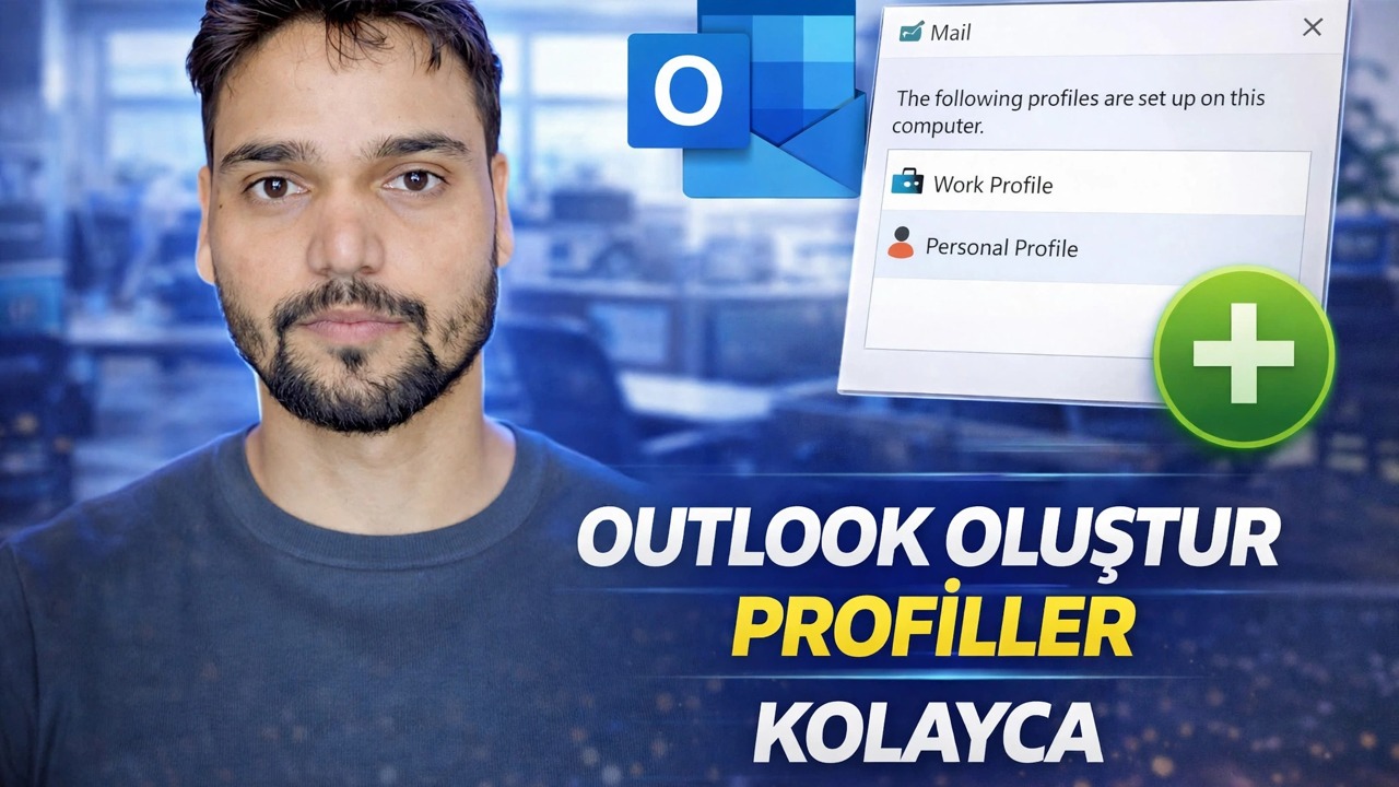 Bu Basit Numara ile Outlook'ta Kişisel ve Kurumsal Verileri Kolayca Ayırın