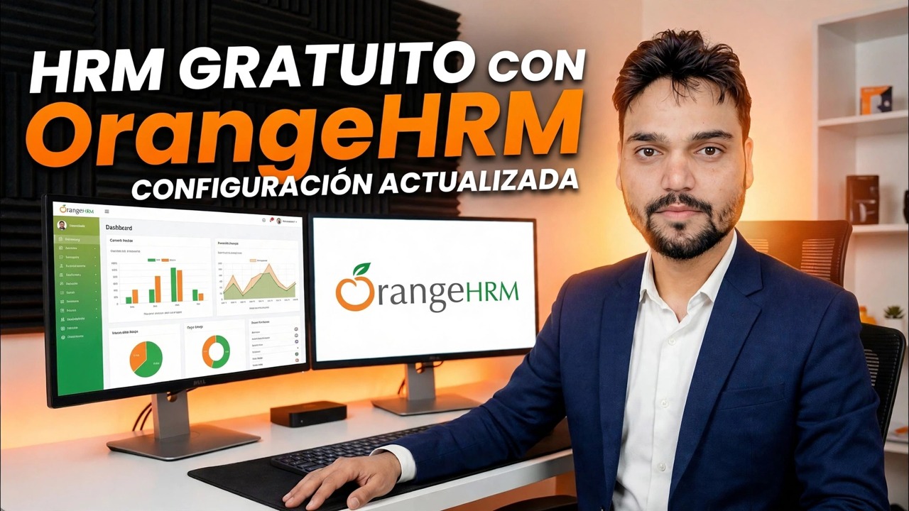 Configuración del servidor OrangeHRM