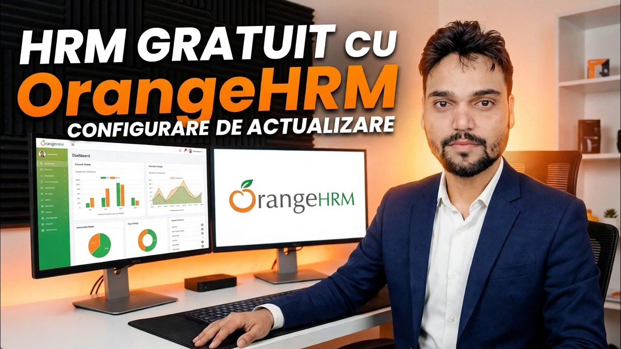 Configurarea serverului OrangeHRM