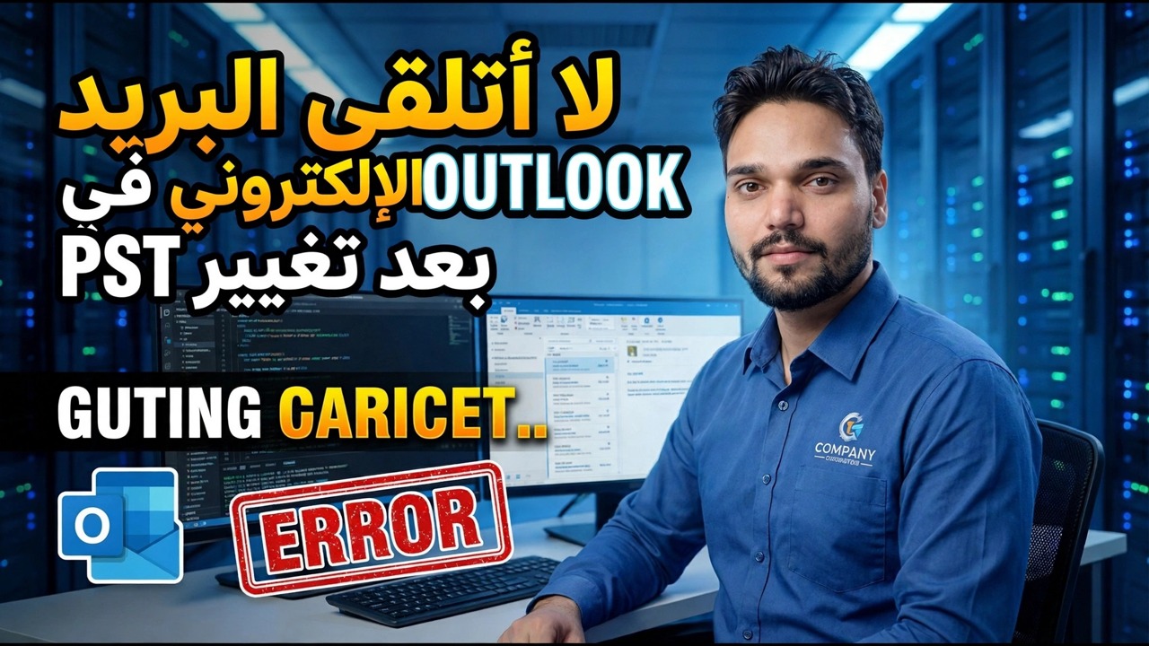 Outlook لا يتلقى رسائل البريد الإلكتروني بعد تغيير PST - إصلاح