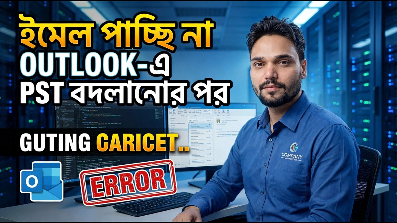 আউটলুক PST পরিবর্তনের পরে ইমেল পাচ্ছে না - ঠিক করুন