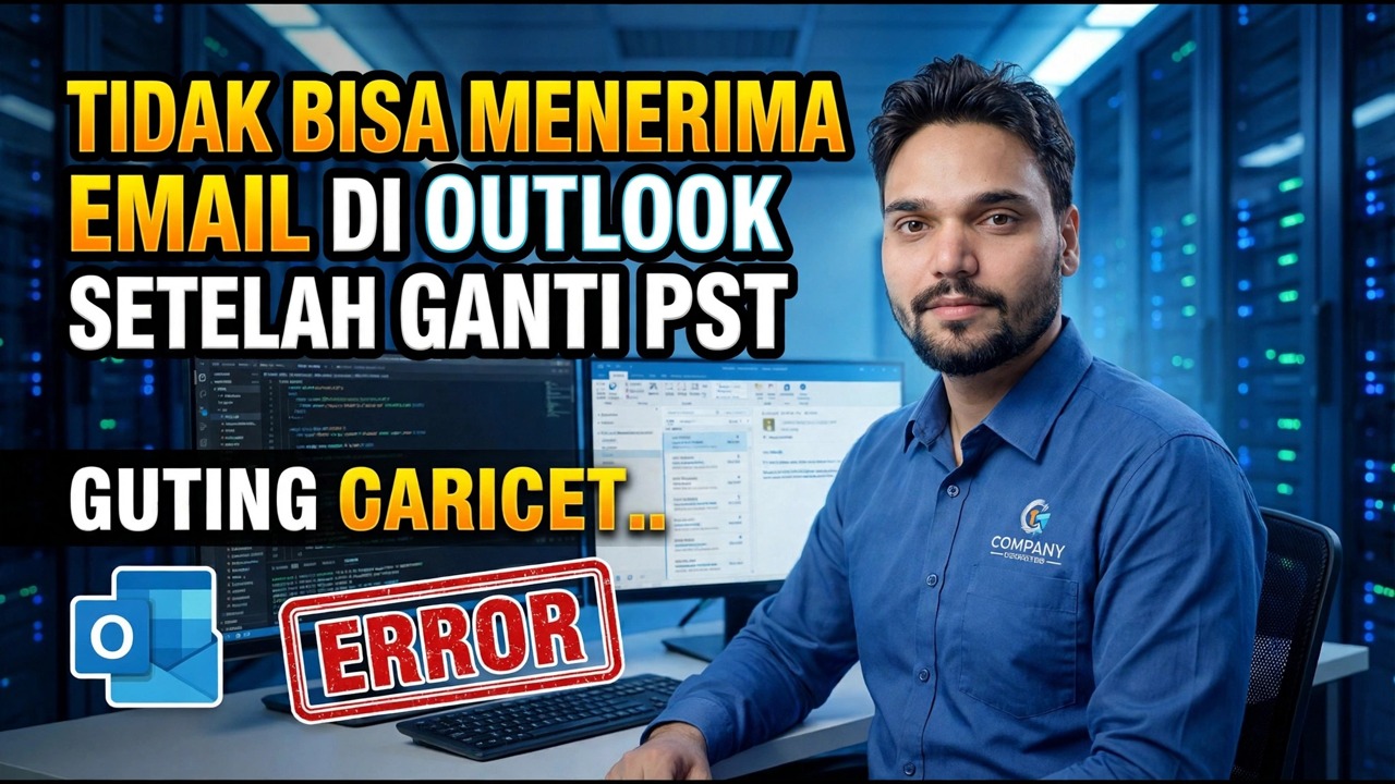 Outlook Tidak Menerima Email Setelah Perubahan PST - Perbaiki