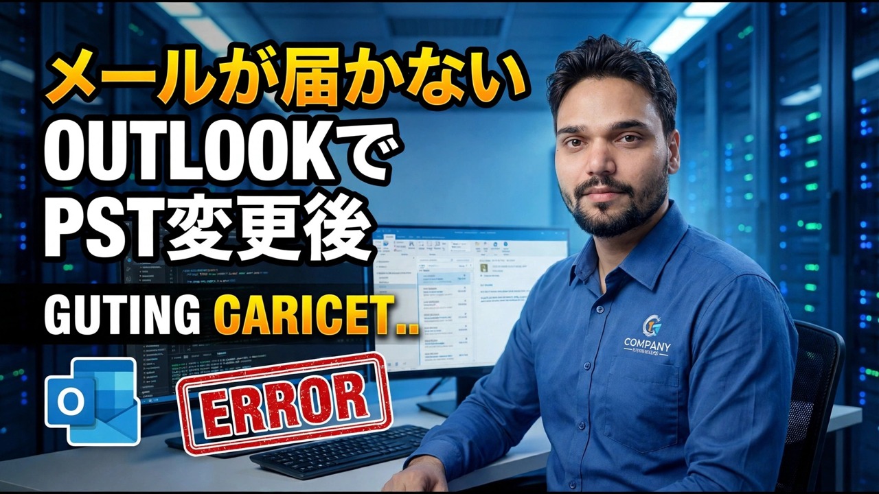 PST の変更後に Outlook が電子メールを受信しない - 修正