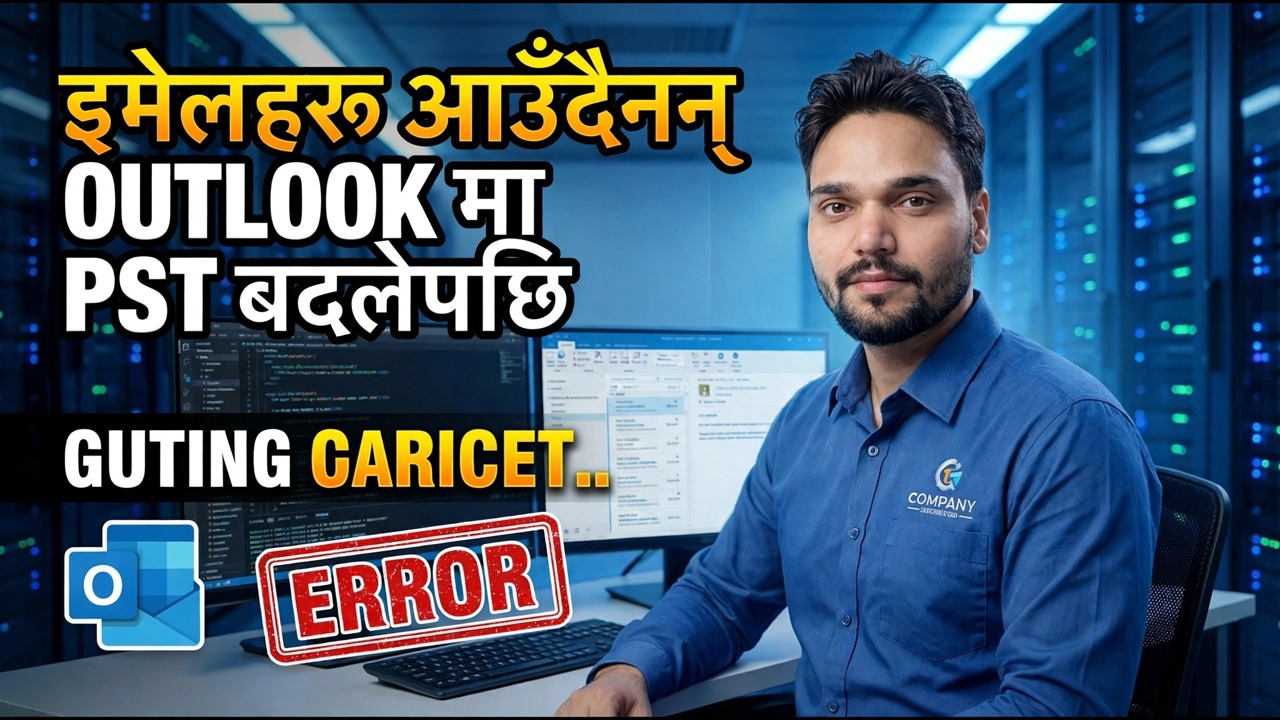आउटलुकले PST परिवर्तन पछि इमेलहरू प्राप्त गर्दैन - फिक्स