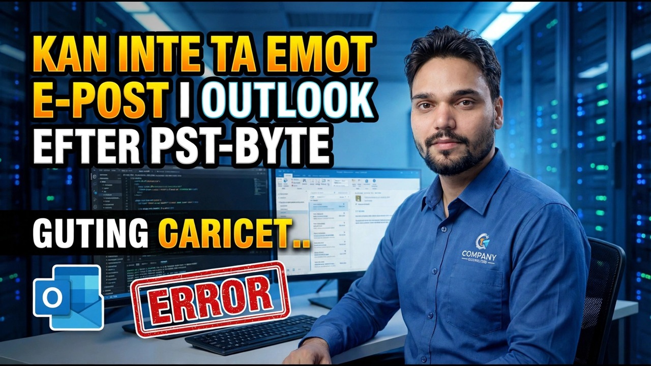 Outlook tar inte emot e-postmeddelanden efter PST-ändring - Fix