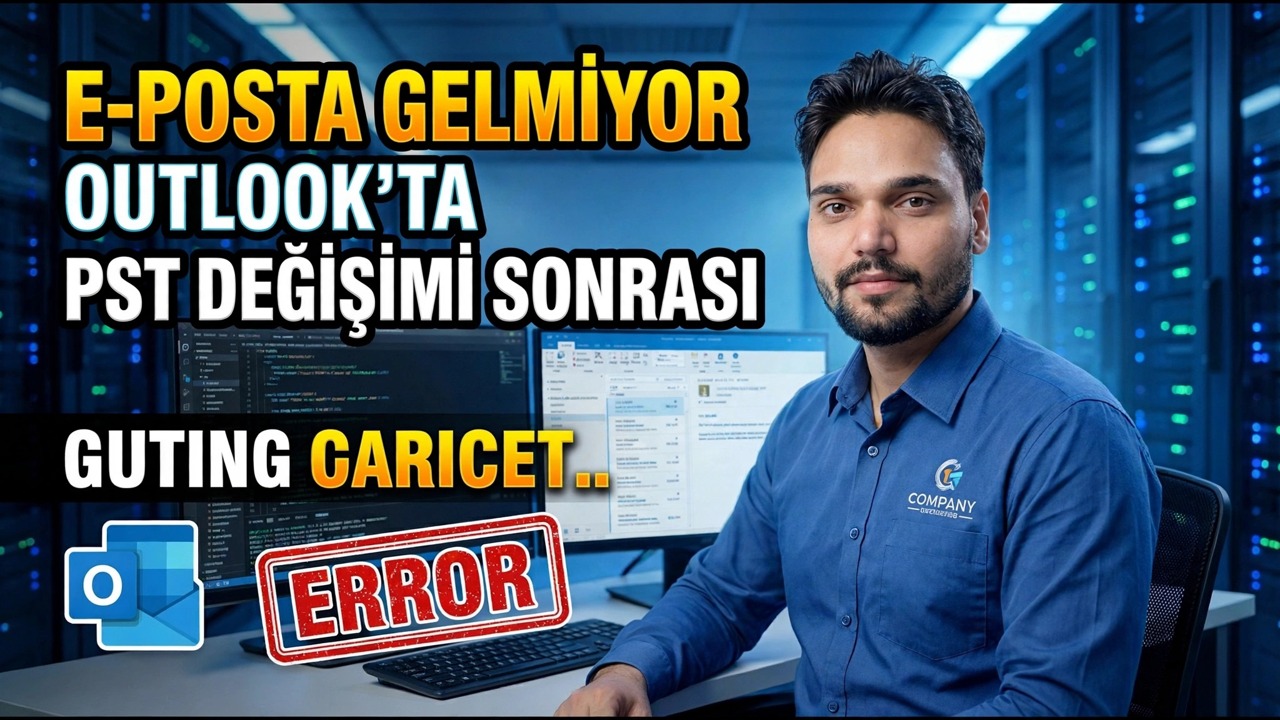 Outlook PST Değişikliğinden Sonra E-posta Almıyor - Düzeltme