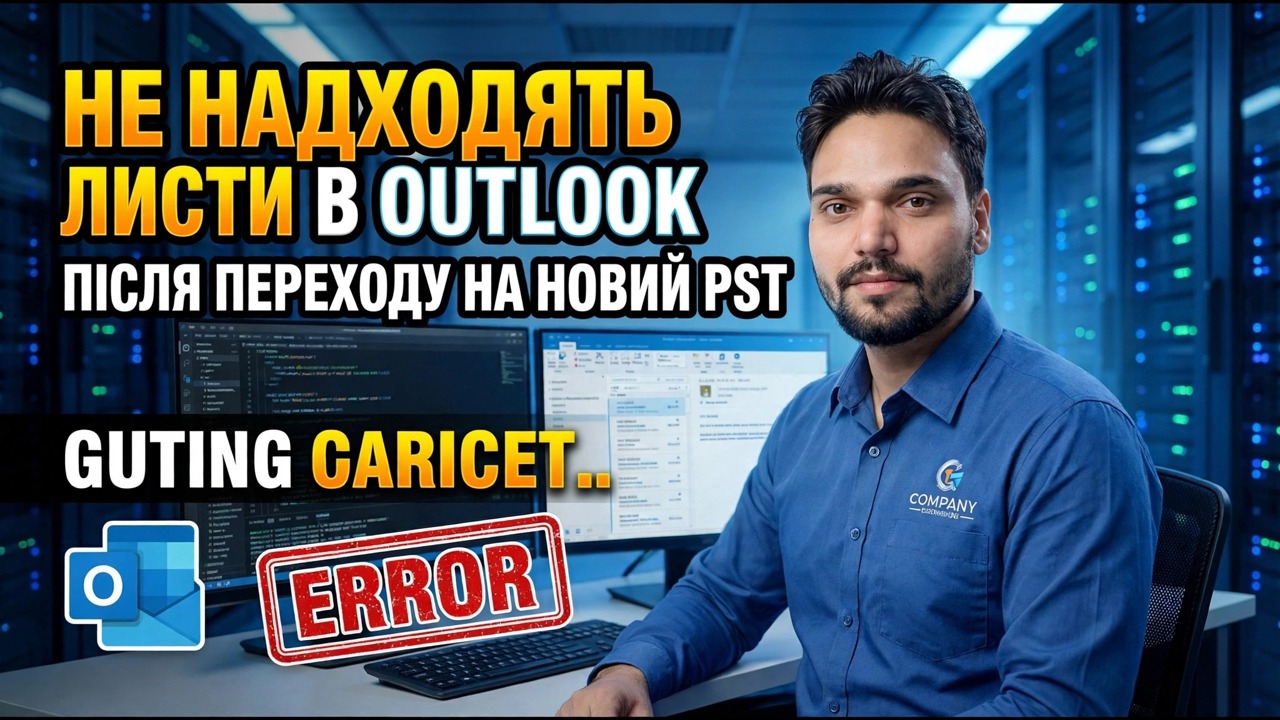 Outlook не отримує електронні листи після зміни PST – виправити
