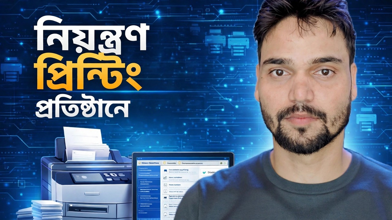 পেপারকাট ⚡ ব্যবহার করে কিভাবে প্রিন্টার ব্যবহার নিয়ন্ত্রণ করবেন