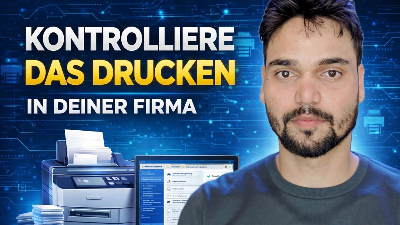 So steuern Sie die Druckernutzung mit PaperCut ⚡