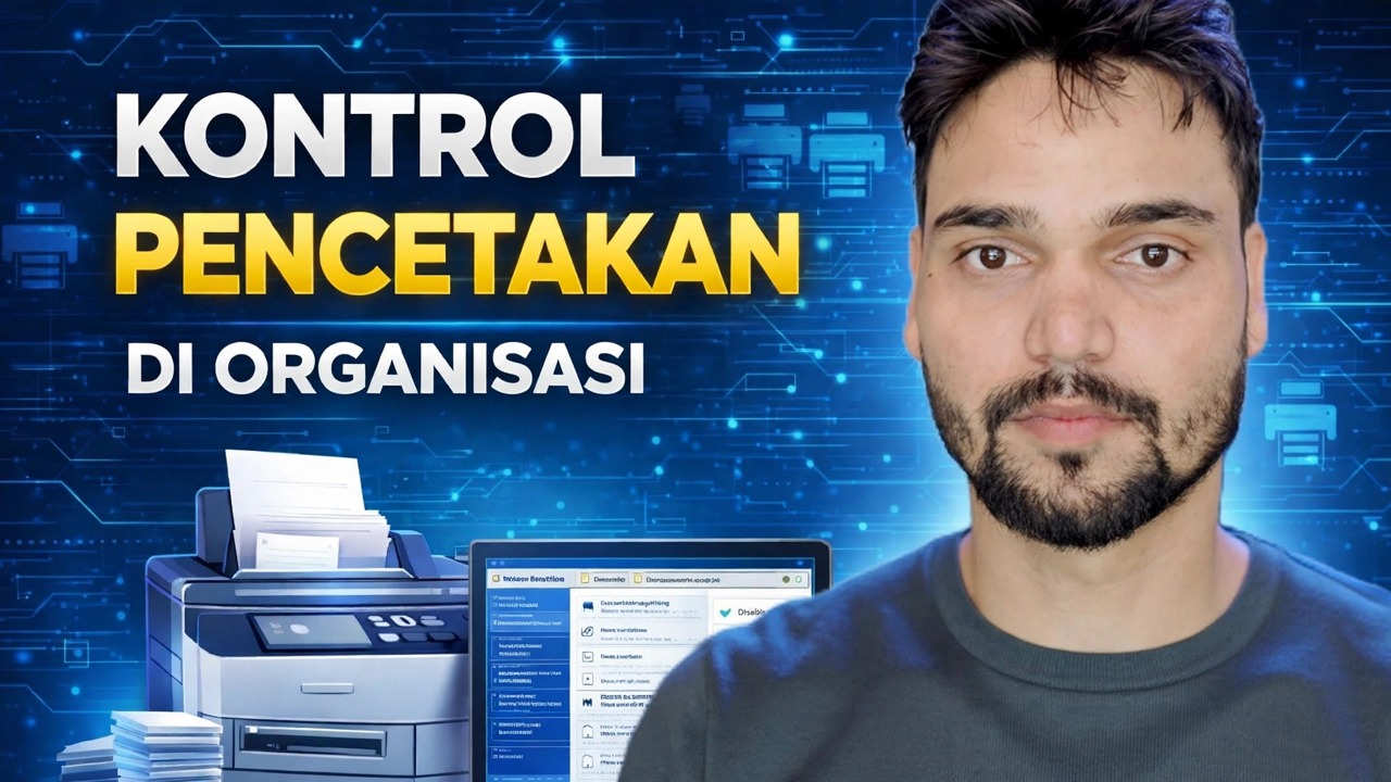 Cara Mengontrol Penggunaan Printer Menggunakan PaperCut ⚡