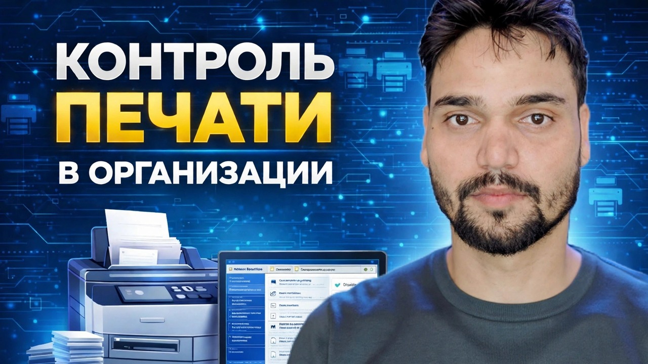 Как контролировать использование принтера с помощью PaperCut ⚡