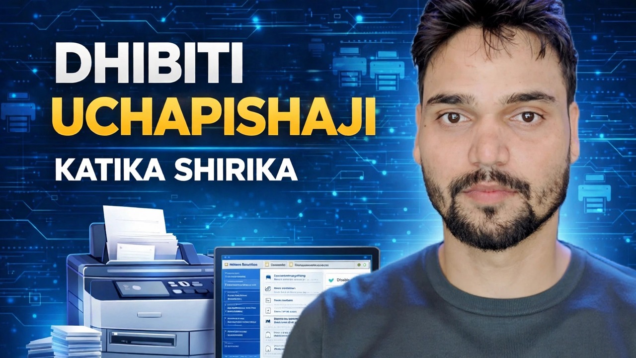 Jinsi ya Kudhibiti Matumizi ya Kichapishi Kwa Kutumia PaperCut ⚡