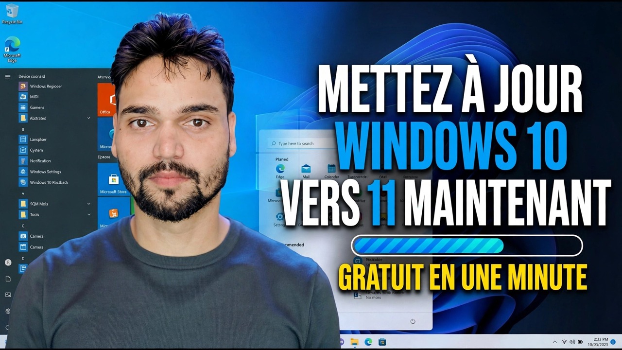 Mise à niveau vers Windows 11 gratuite