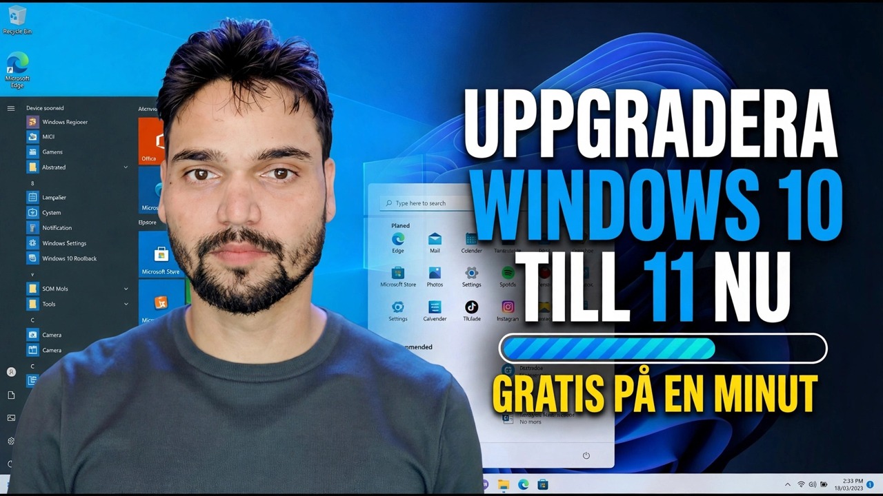 Uppgradera till Windows 11 gratis
