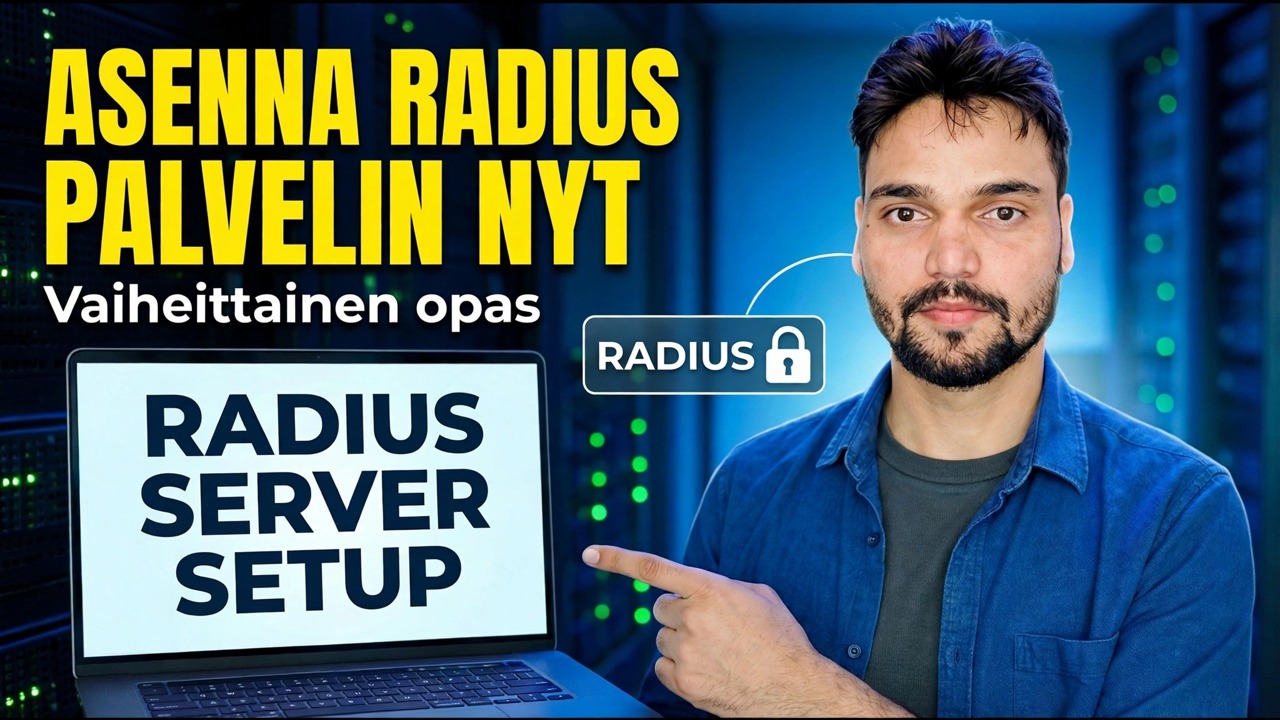 1 minuutin FreeRADIUS-asennus Ubuntussa