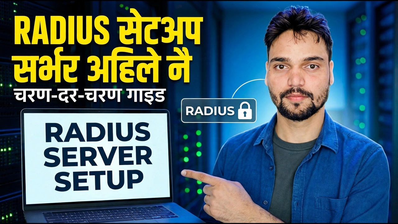 Ubuntu मा 1-मिनेट FreeRADIUS सेटअप