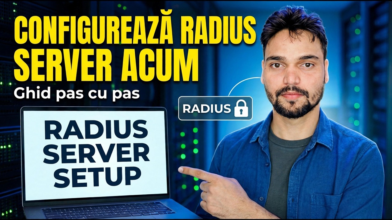 Configurare FreeRADIUS de 1 minut pe Ubuntu