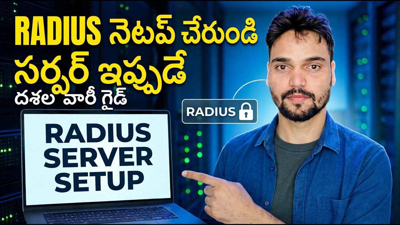 ఉబుంటులో 1-నిమిషం FreeRADIUS సెటప్