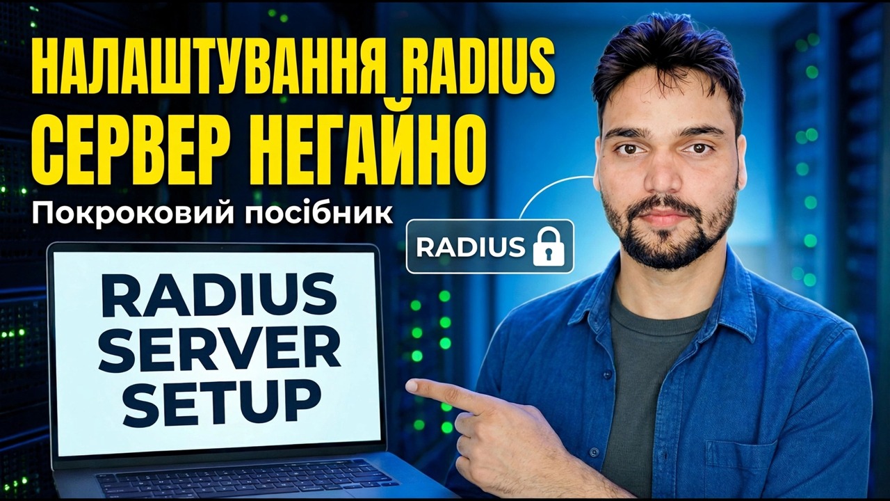 1-хвилинне налаштування FreeRADIUS на Ubuntu