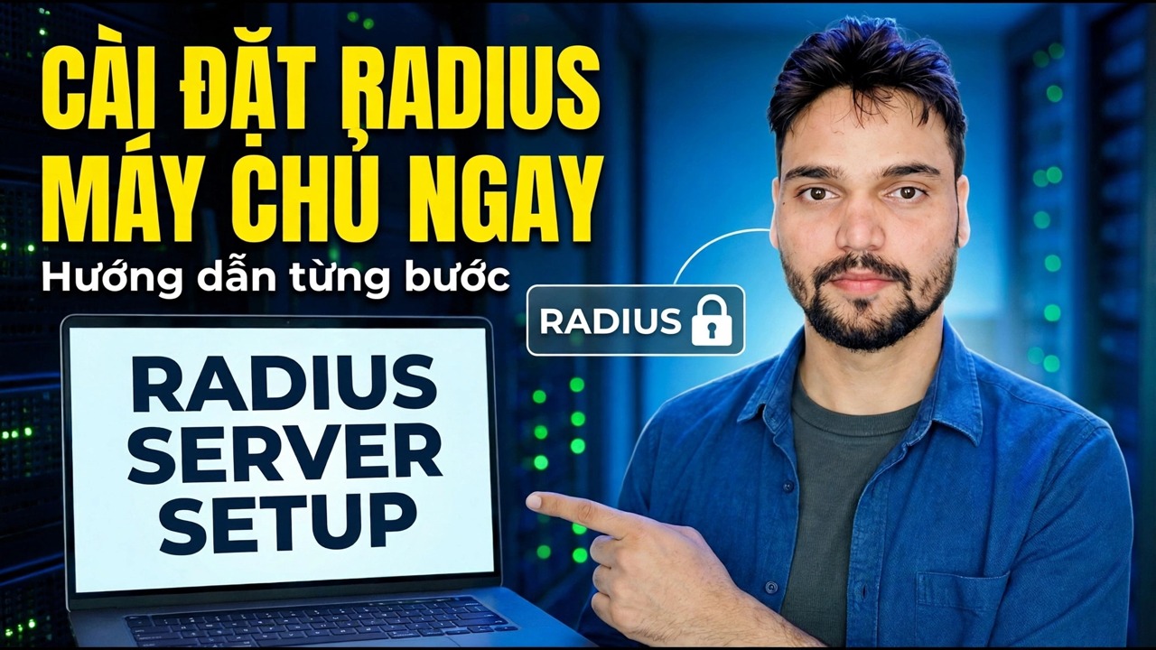 Thiết lập FreeRADIUS trong 1 phút trên Ubuntu