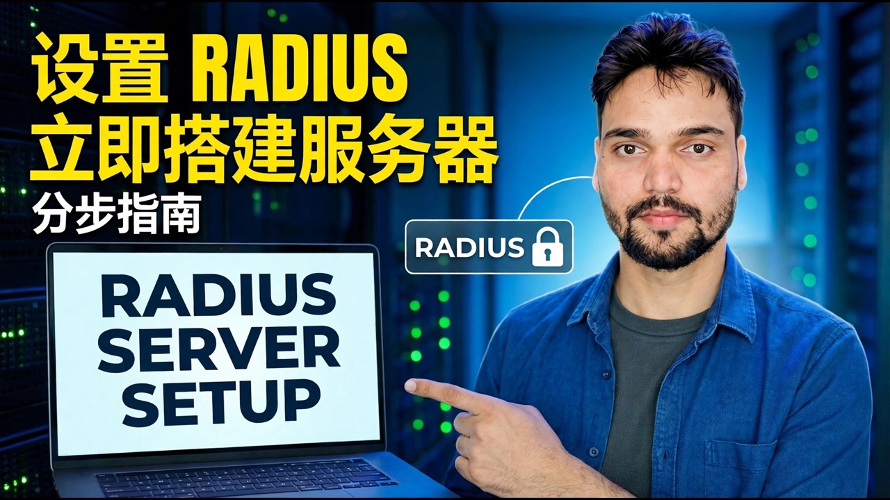 Ubuntu 上的 1 分钟 FreeRADIUS 设置