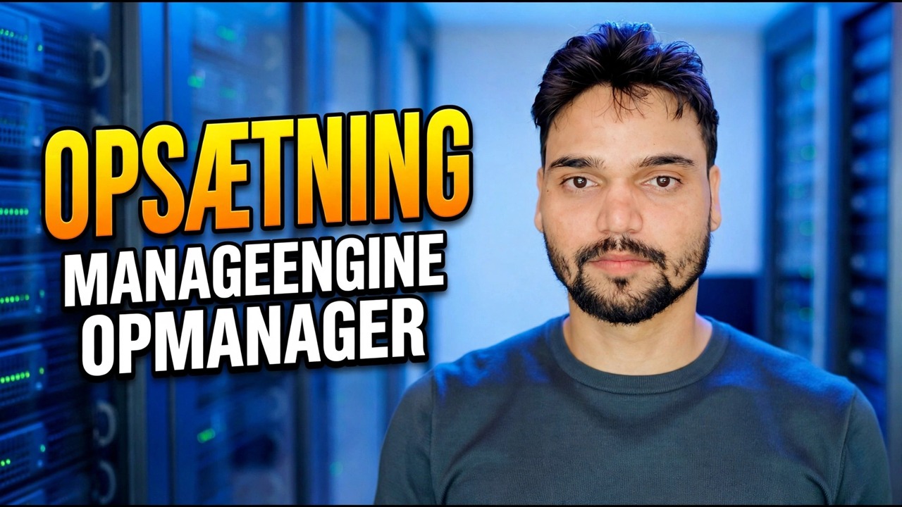 ManageEngine OpManager opsætningsvejledning (fuldstændig trin-for-trin vejledning!)