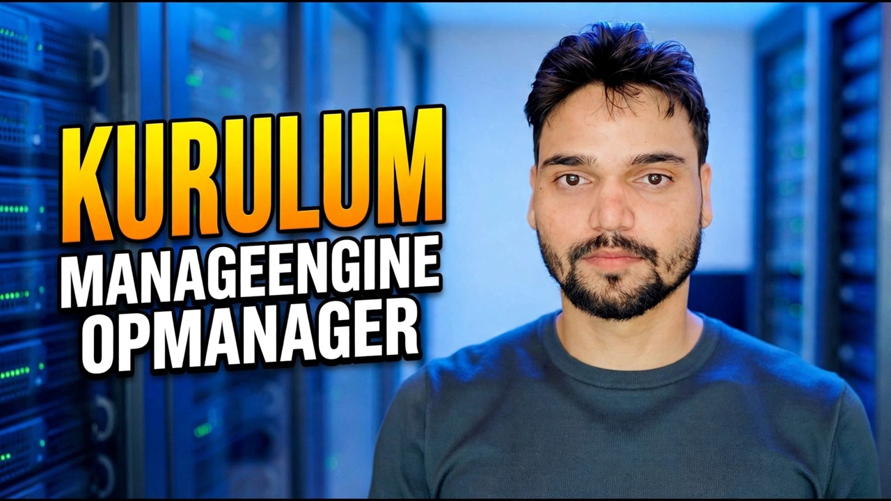 ManageEngine OpManager Kurulum Kılavuzu (Tam Adım Adım Eğitim!)