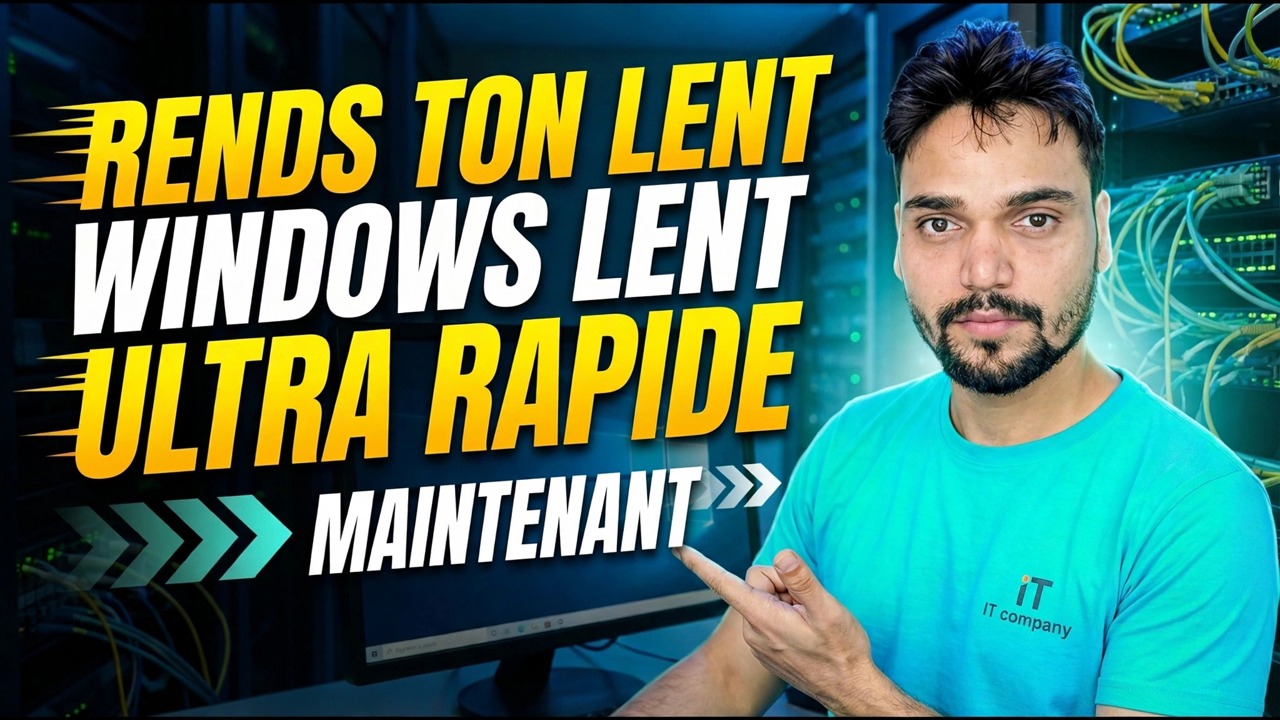 Accélérer Windows 11 lent