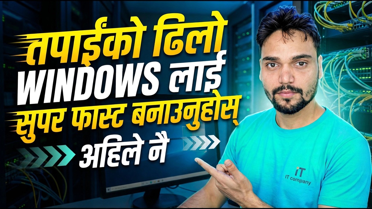 विन्डोज ११ को गति बढाउनुहोस्