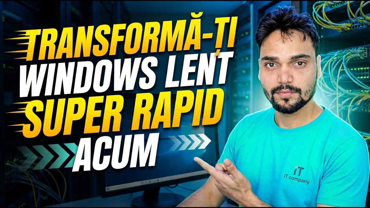 Accelerează Windows 11 lent