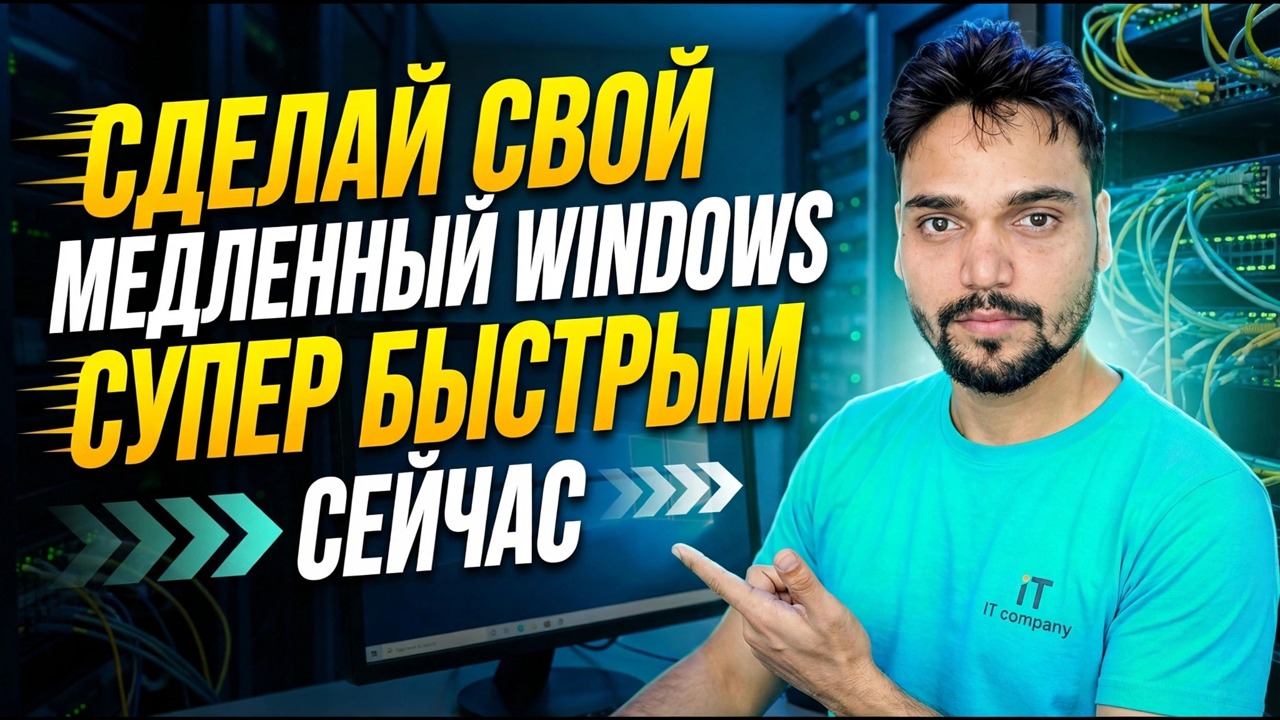 Ускорить медленную Windows 11