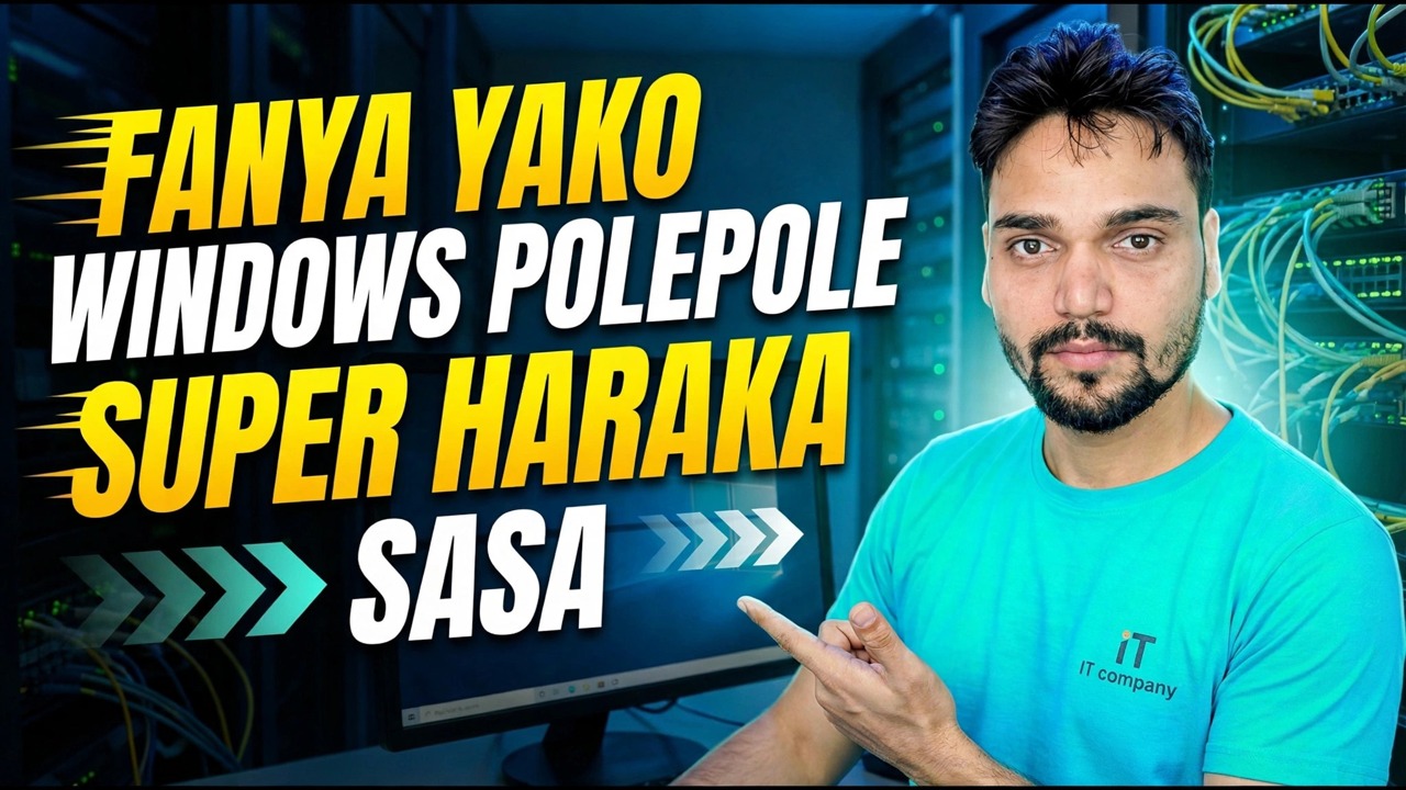 Kuongeza kasi polepole Windows 11