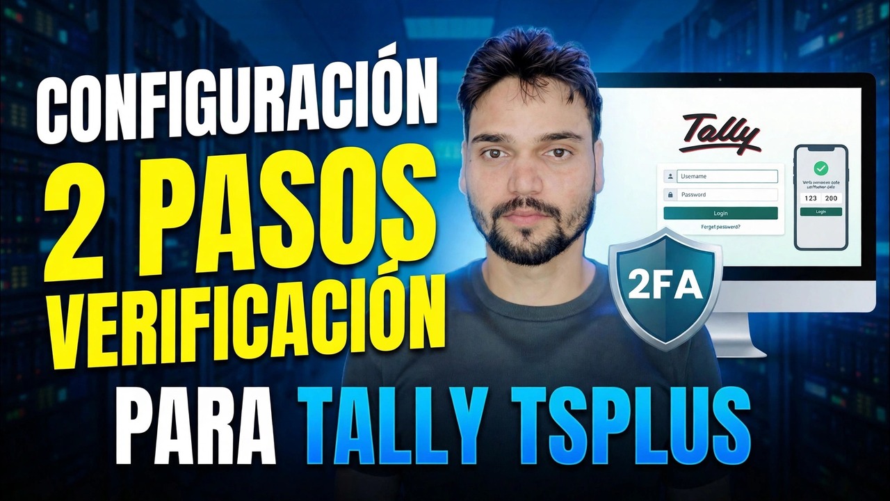 Configuración de Tally ERP 2FA